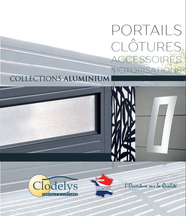 Catalogue Portail Clodelys Aluminium
