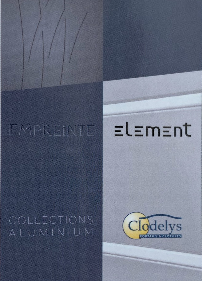 Catalogue Portail Clodelys Empreinte Element